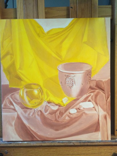 green-cloth-yellow-glaze