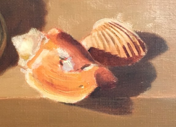 Silver Bowl &amp; Orange Box- Shells first attempt