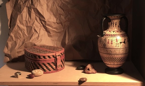 Crinkled Paper-first try